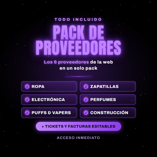 PACK PROVEEDORES